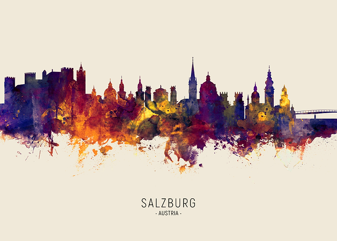 Salzburg Skyline Austria