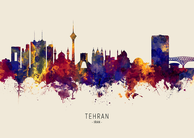 Tehran Skyline Iran