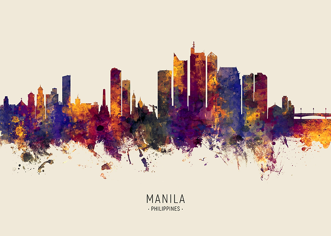 Manila Skyline Philippines