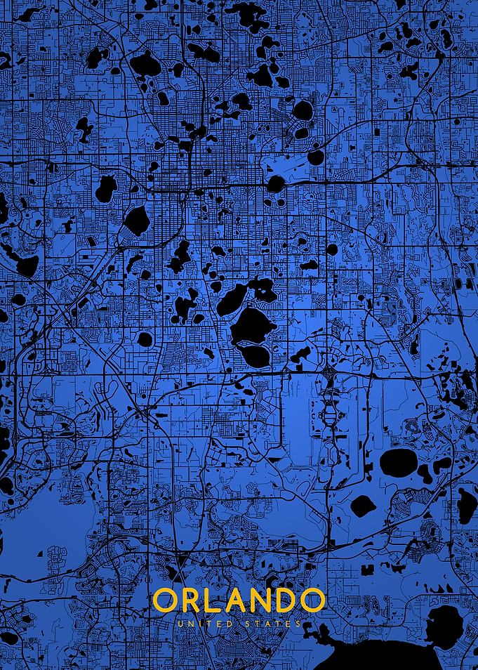 Orlando map