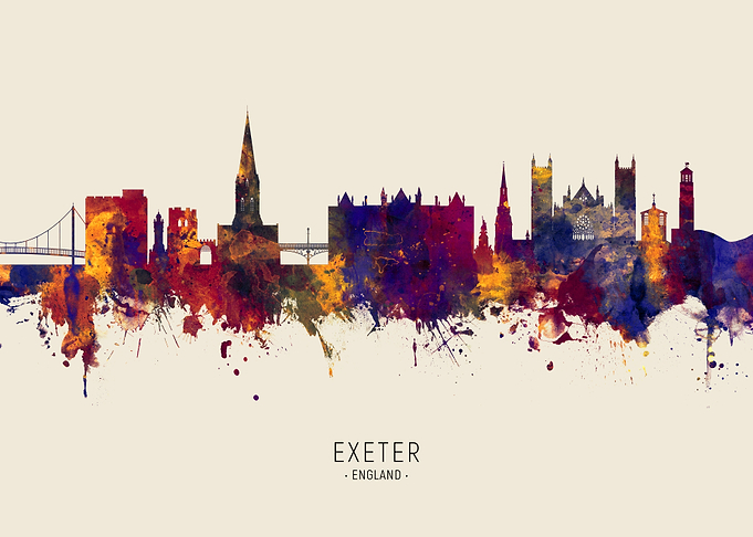 Exeter Skyline England