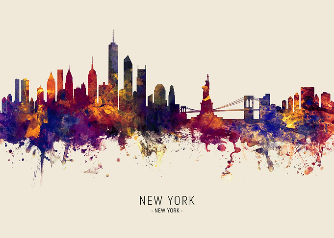 New York Skyline New York