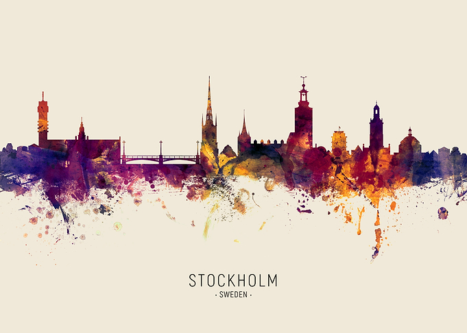 Stockholm Skyline Sweden