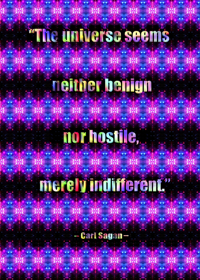 Indifferent Universe