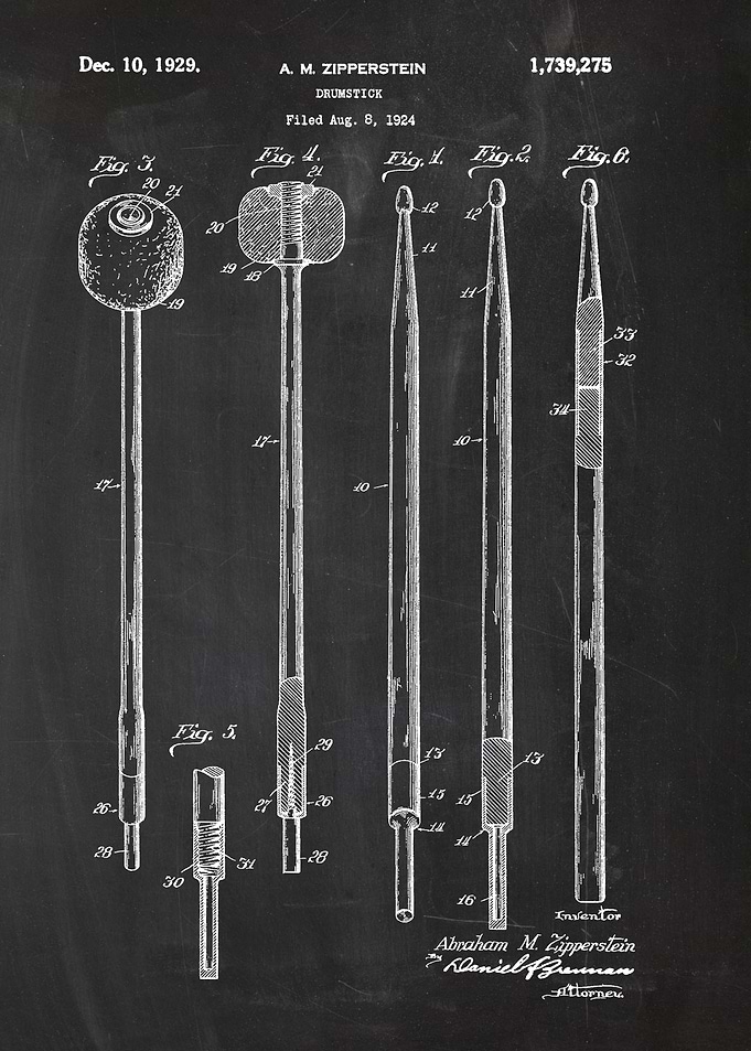 1924 Drumstick Patent