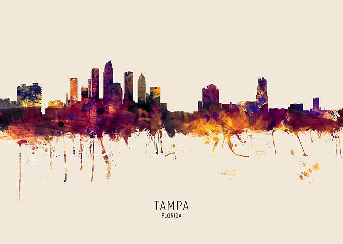 Tampa Skyline Florida