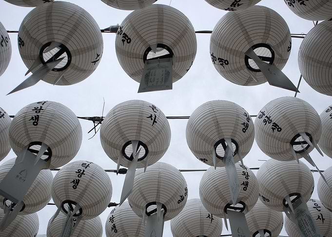 Lanterns at Seonbuldang