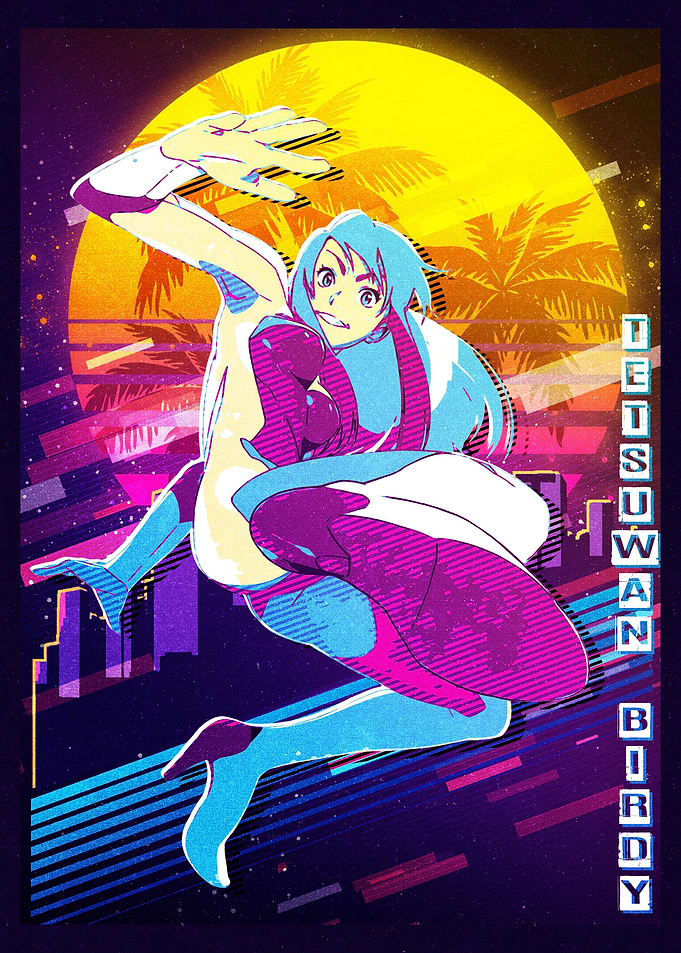 tetsuwan birdy retro