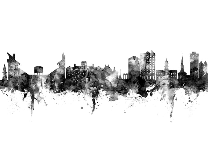 Athens Georgia Skyline USA
