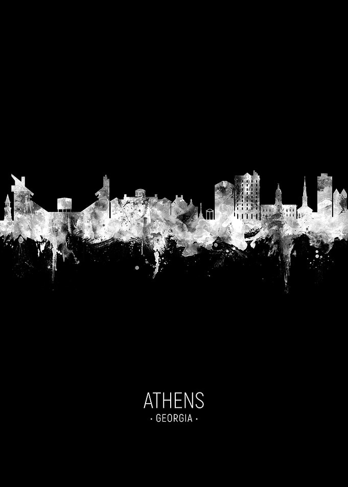 Athens Georgia Skyline USA