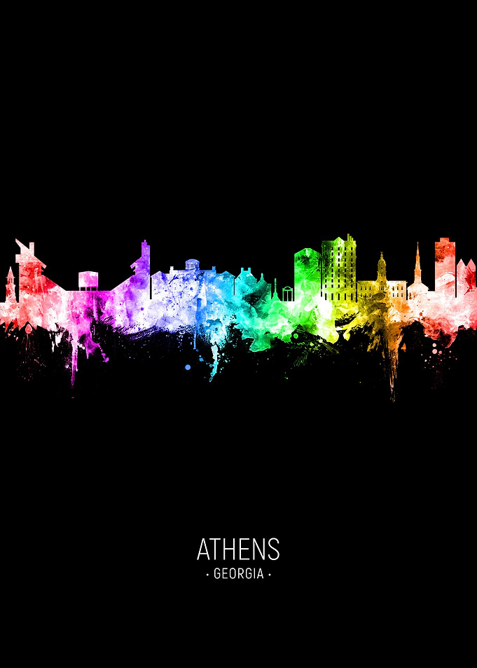 Athens Georgia Skyline USA