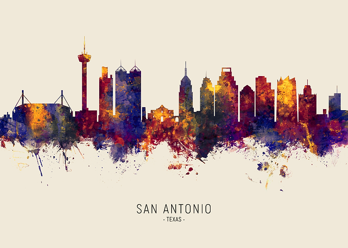 San Antonio Skyline Texas