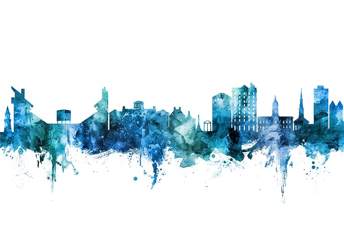 Athens Georgia Skyline USA