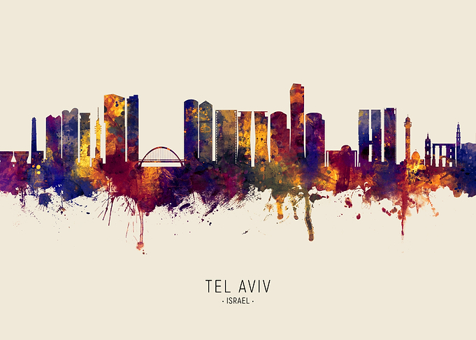 Tel Aviv Skyline Israel