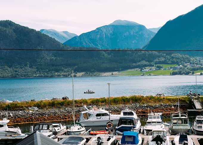Water and fijord