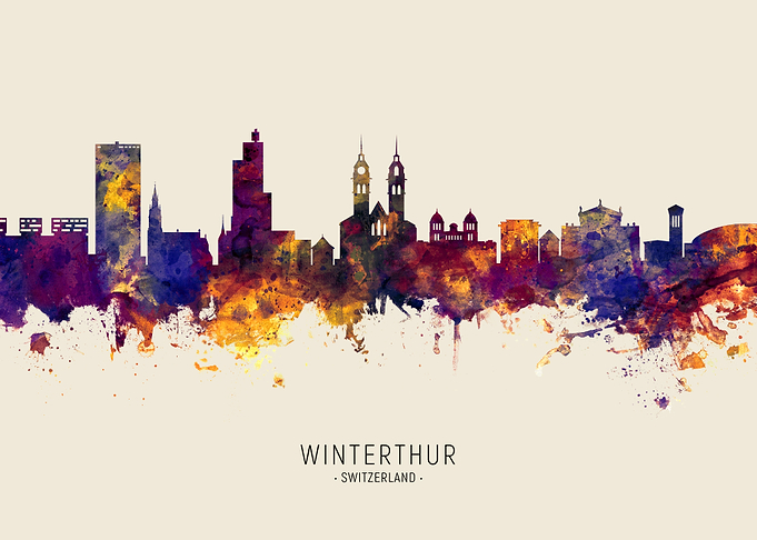 Winterthur Skyline