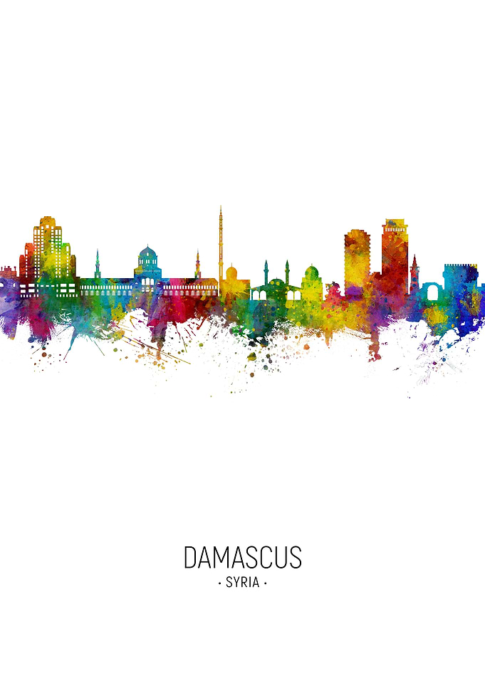 Damascus Skyline Syria