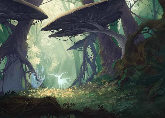 Somewhere in the forest