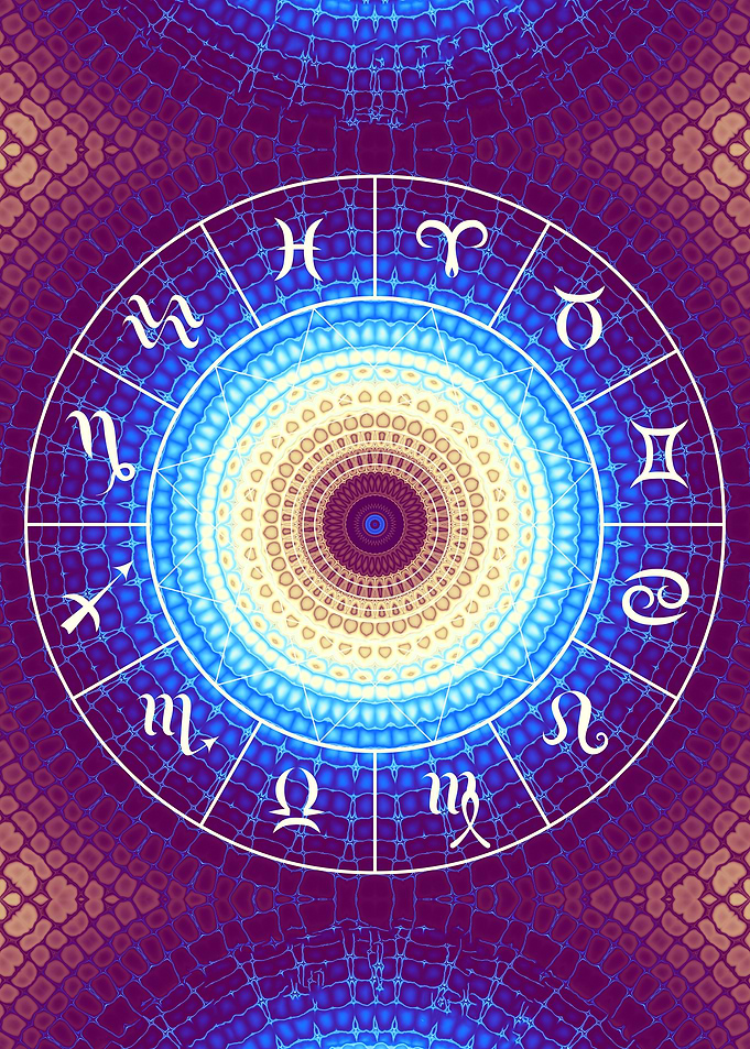 Zodiac mystic circle