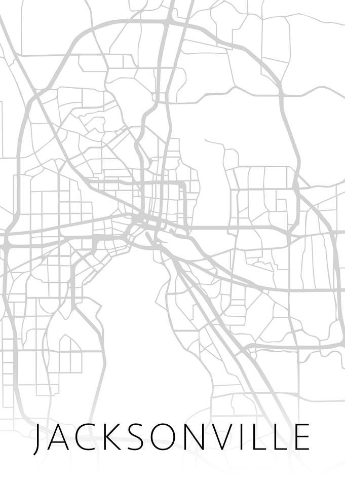 Jacksonville Florida Map