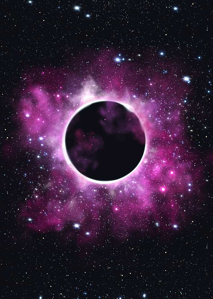 Space black hole