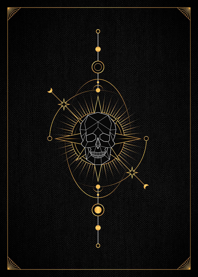 Tarot Skull