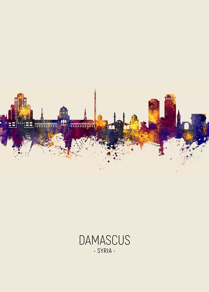 Damascus Skyline Syria