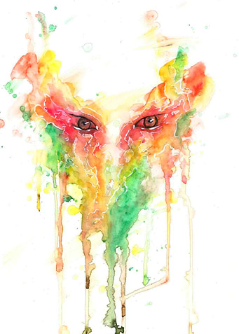 Wild eyes