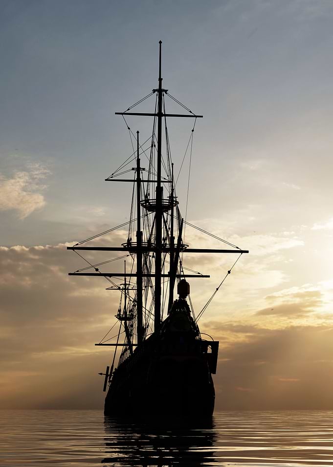 Old galleon