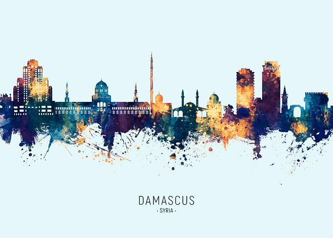 Damascus Skyline Syria