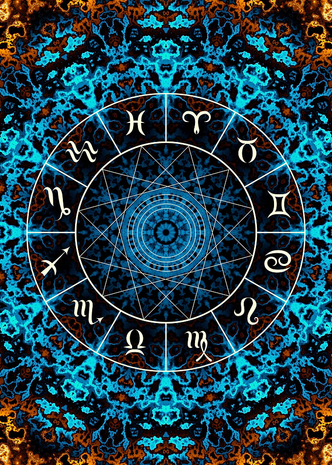 Zodiac mystic circle