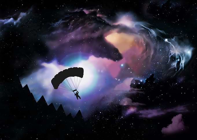 Cosmic Paraglider