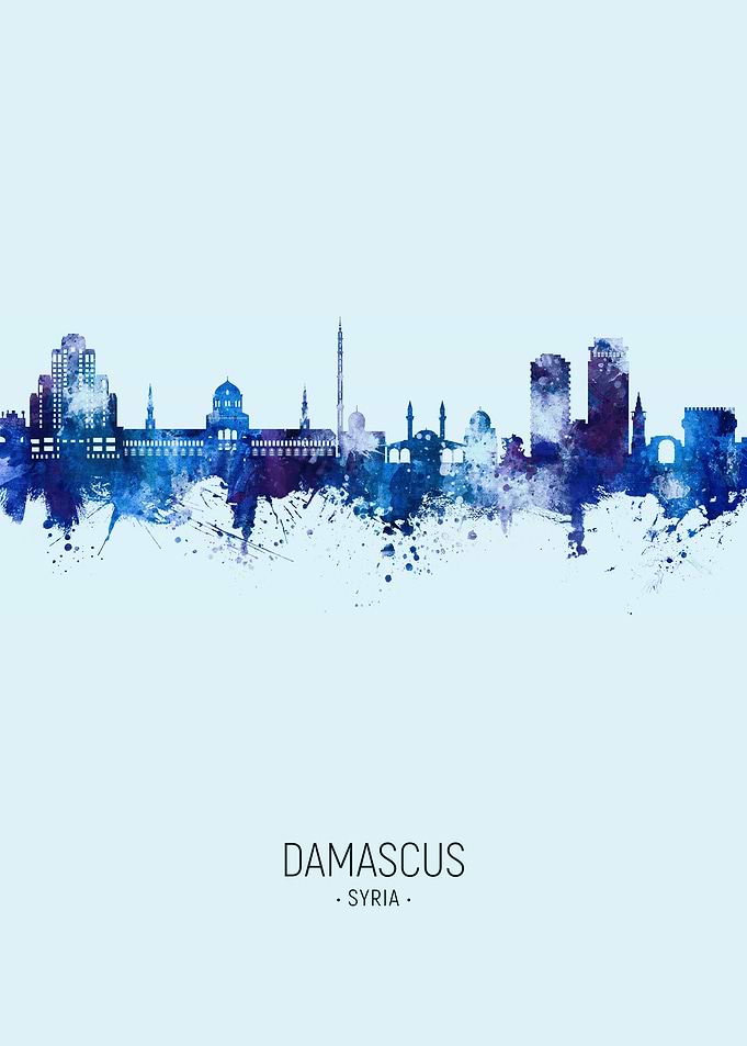 Damascus Skyline Syria