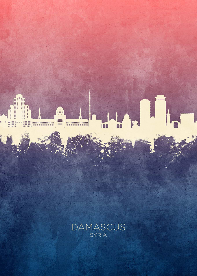 Damascus Skyline Syria
