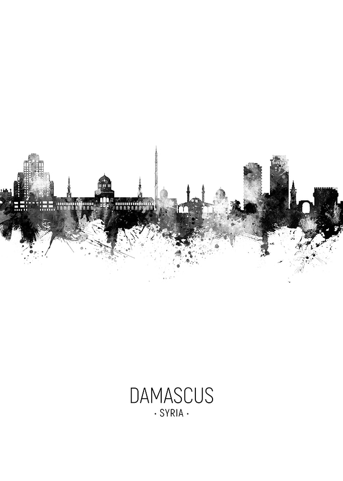 Damascus Skyline Syria