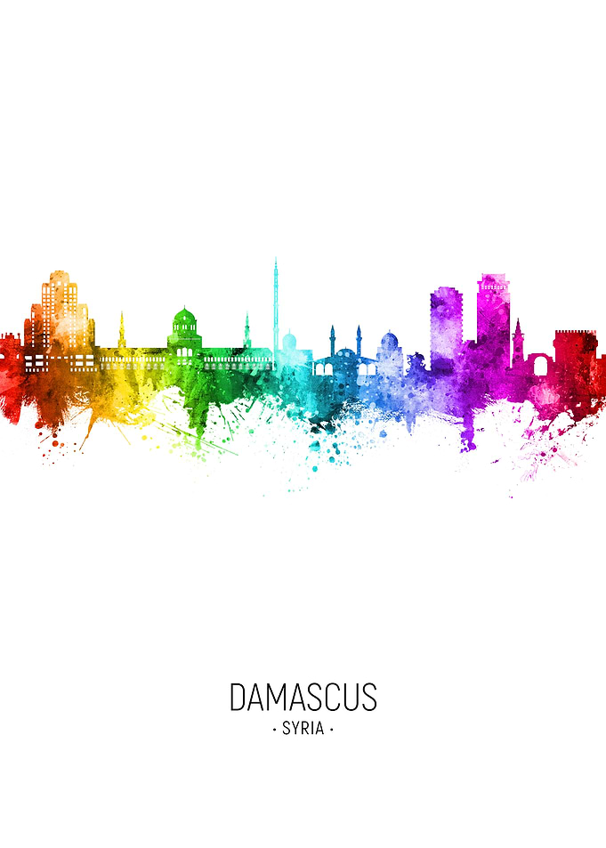 Damascus Skyline Syria