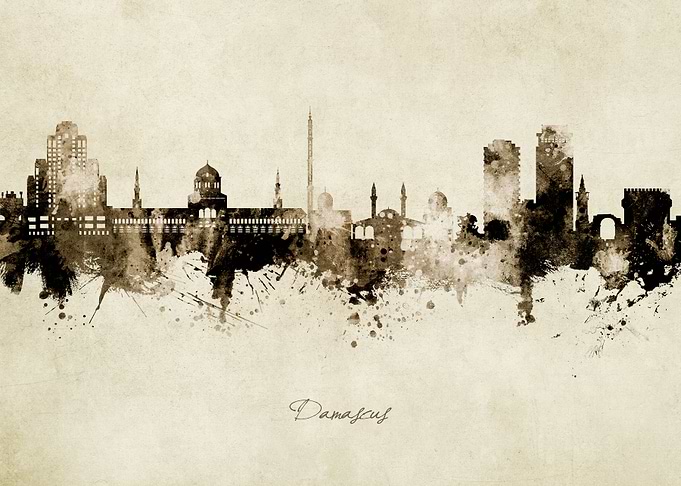 Damascus Skyline Syria