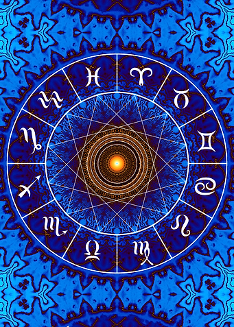 Zodiac mystic circle