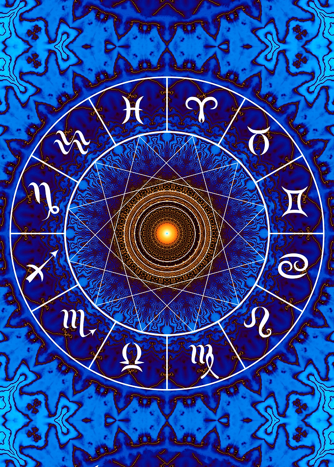 Zodiac mystic circle