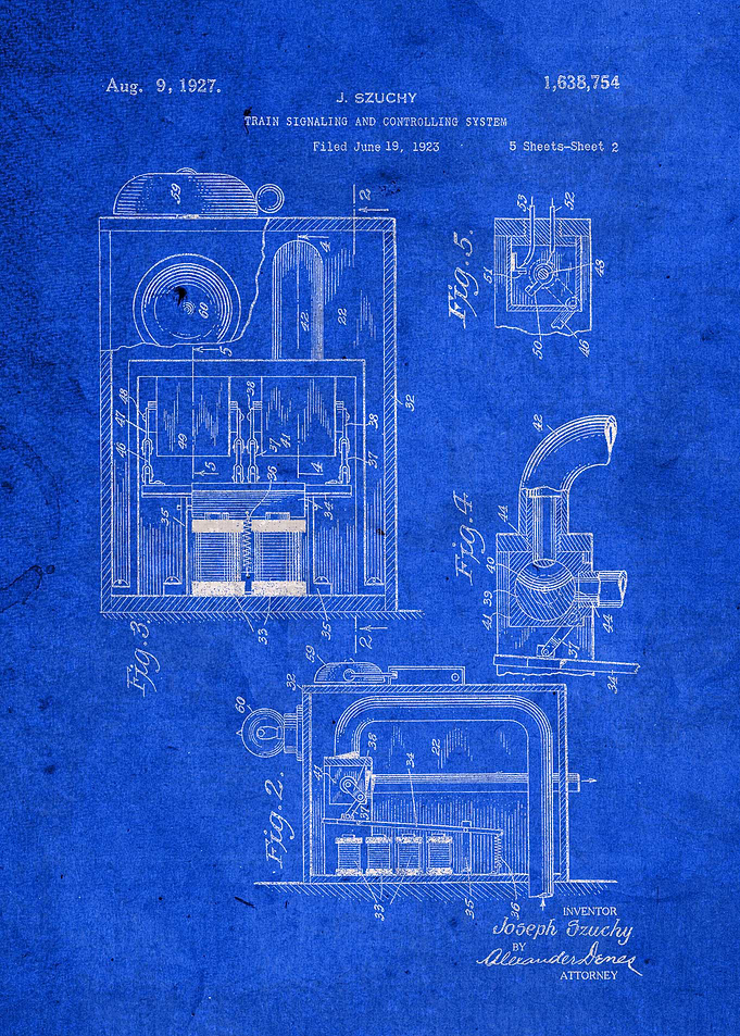 Train Signaling Patent