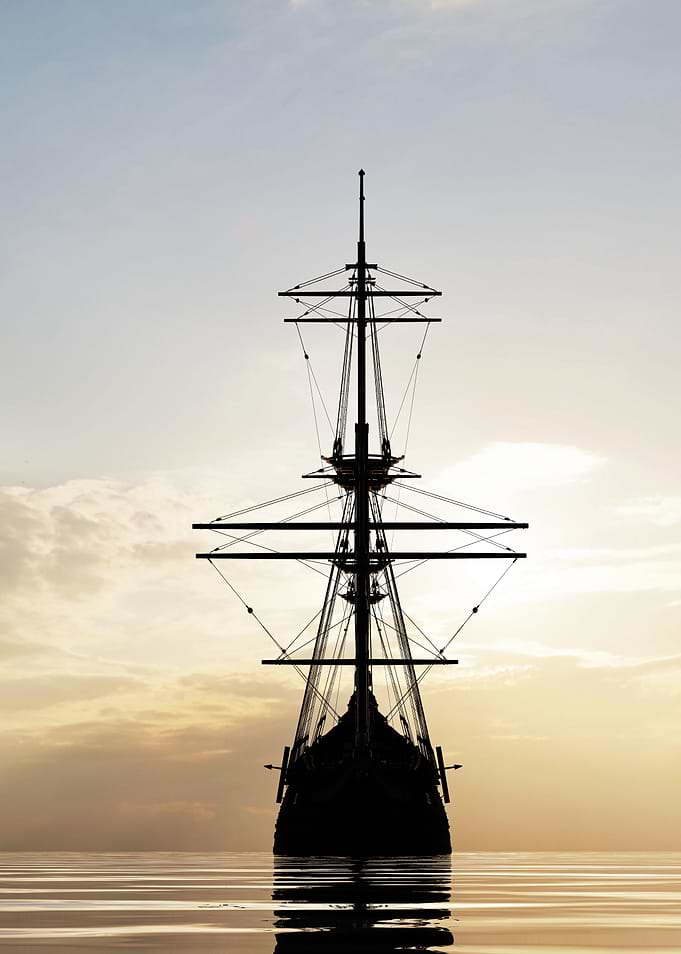 Old galleon