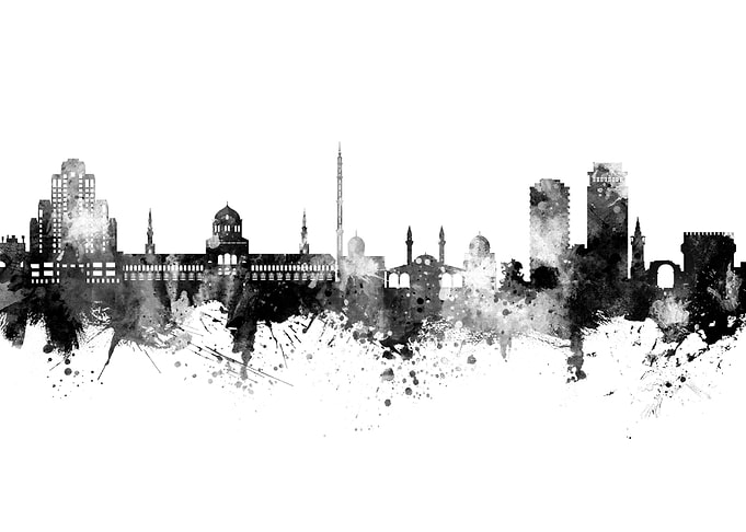 Damascus Skyline Syria