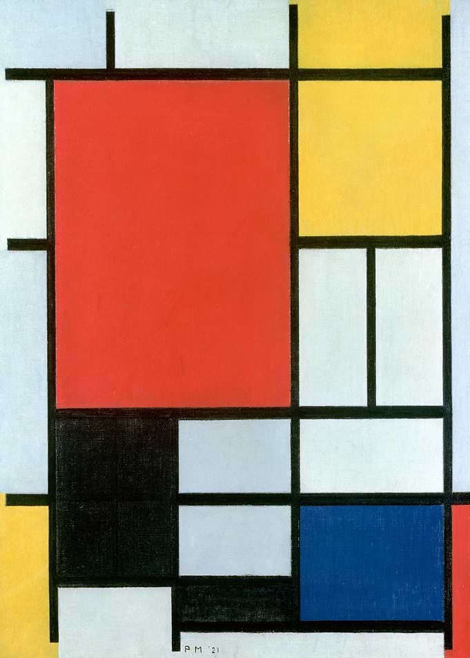 Piet Mondrian Composition