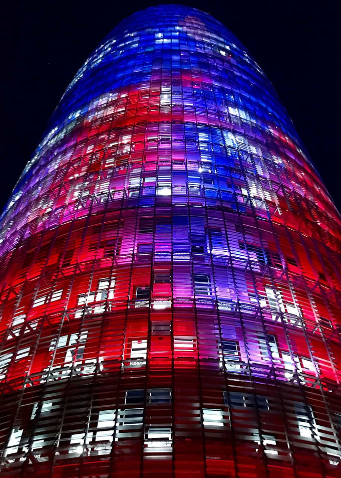Red and Blue