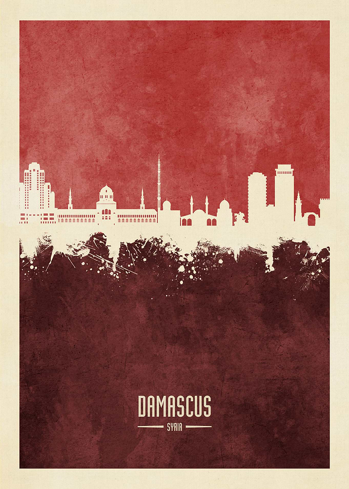 Damascus Skyline Syria