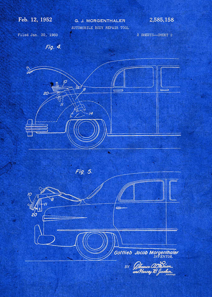 Car Body Repair Tool Art