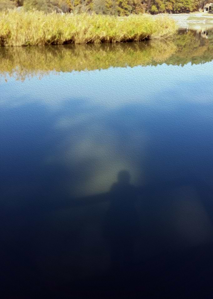 Reflections on lake