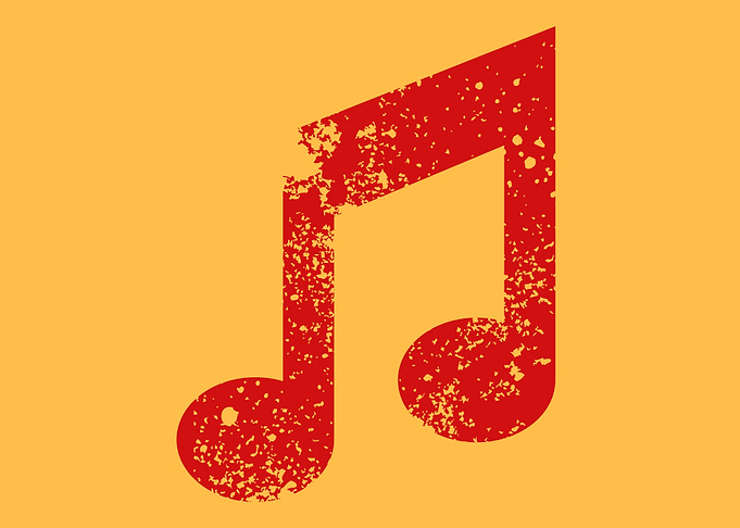 music notes art