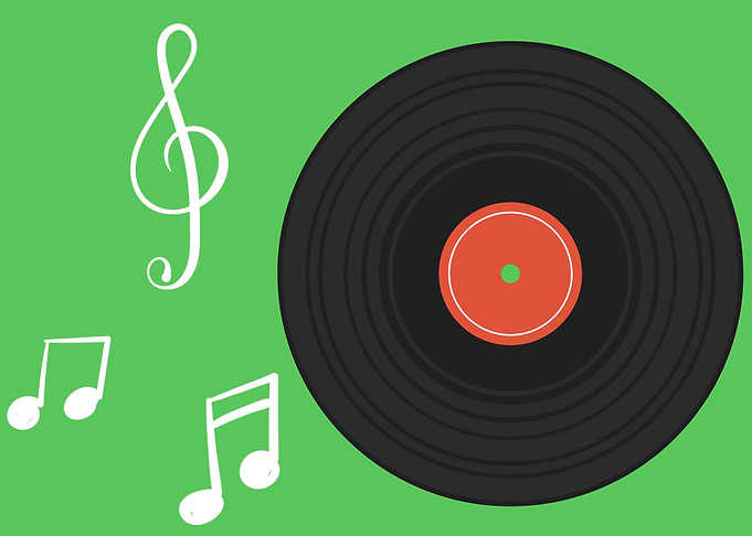 music notes art