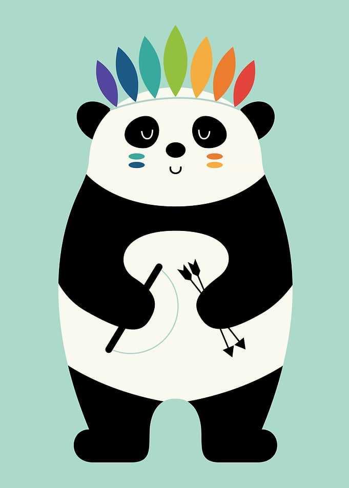 Be Brave Panda
